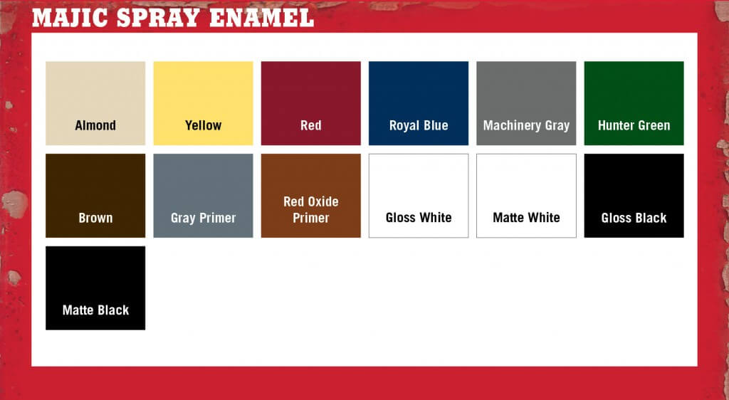 Tractor Supply Colors - Majic Paints